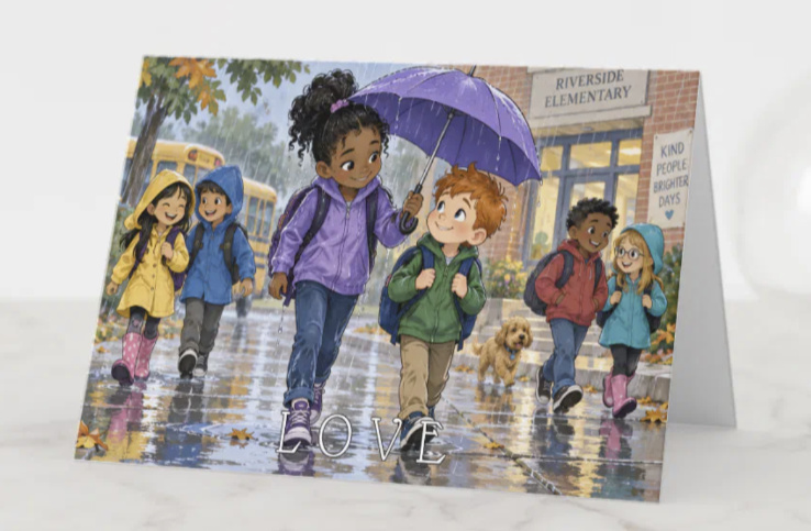Children's Love Fruit of the Spirit Greeting Card