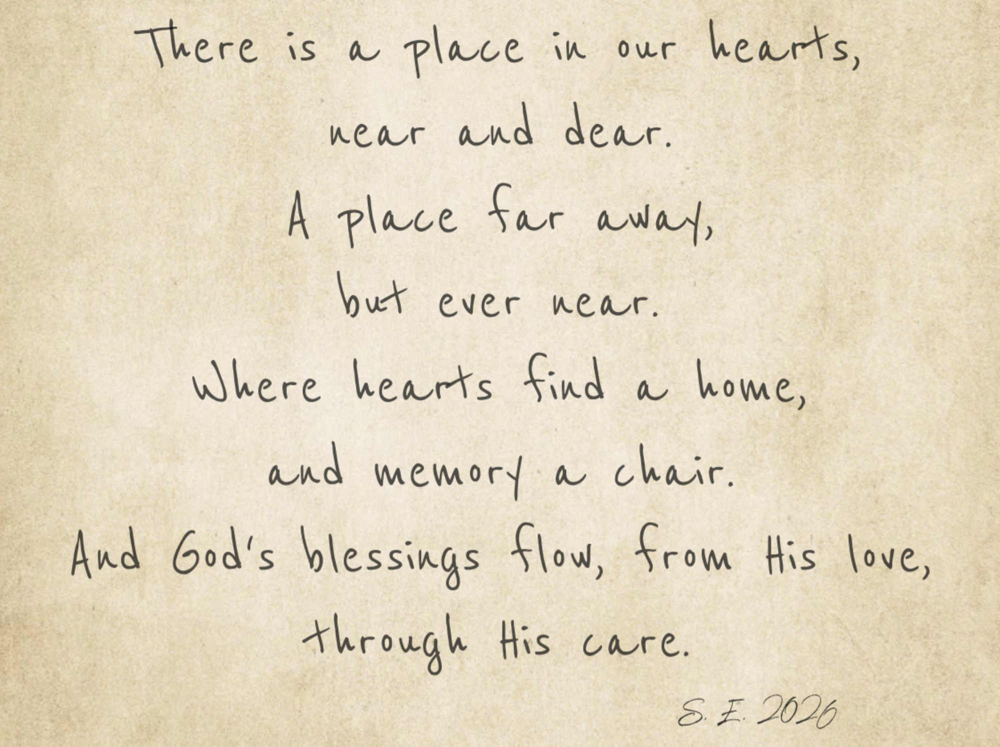 Blessed Valley Farm poem