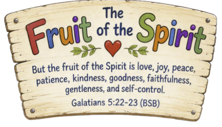 Galatians 5:22-23 Fruit of the Spirit