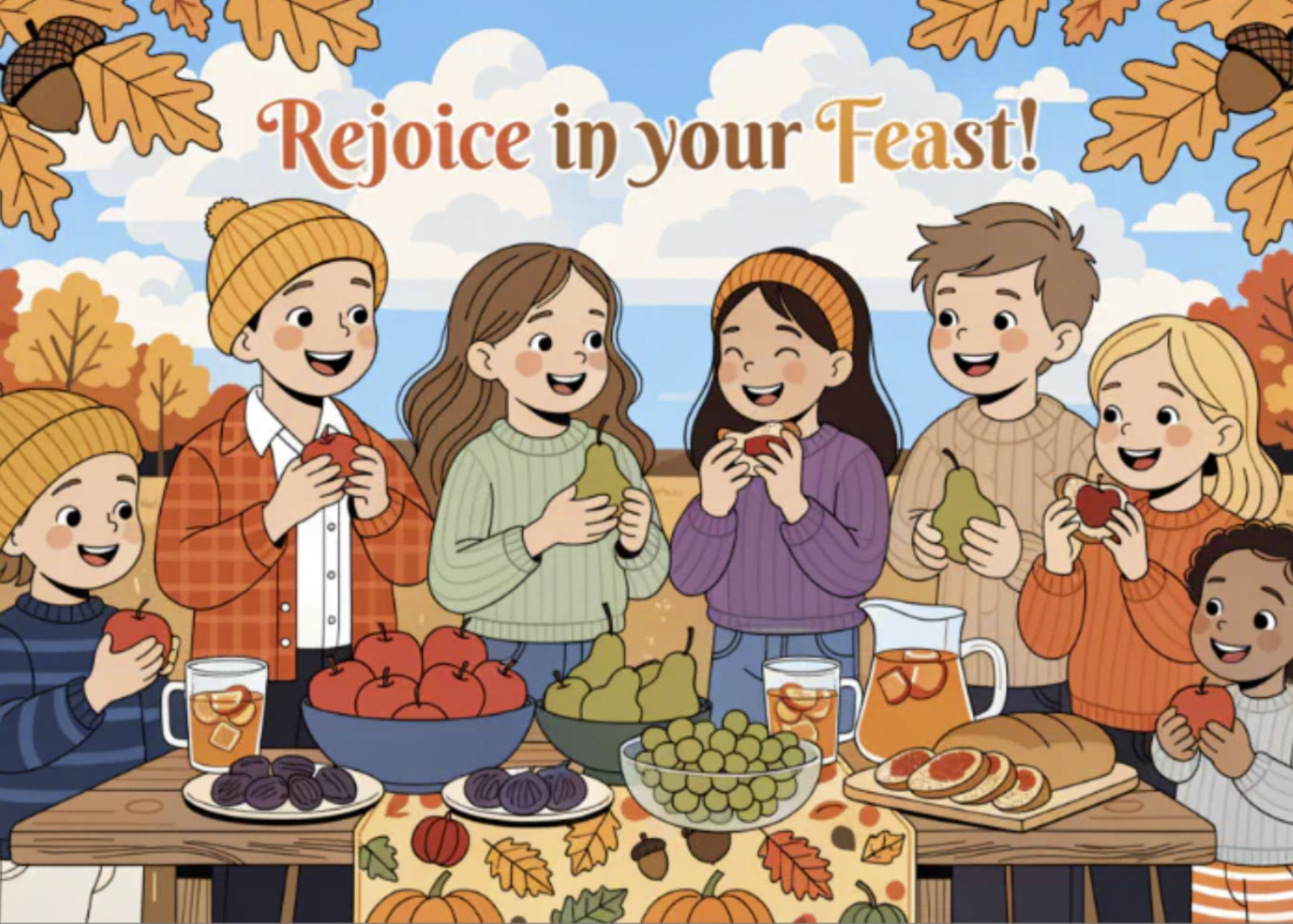 Children's Feast of Tabernacles e-Card